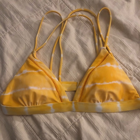 Yellow Bikini Top - Picture 1 of 2